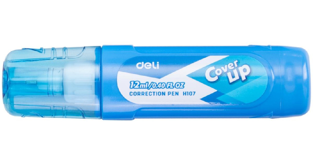 Коректор-ручка Deli EH10790 12 мл Cover up (78210)