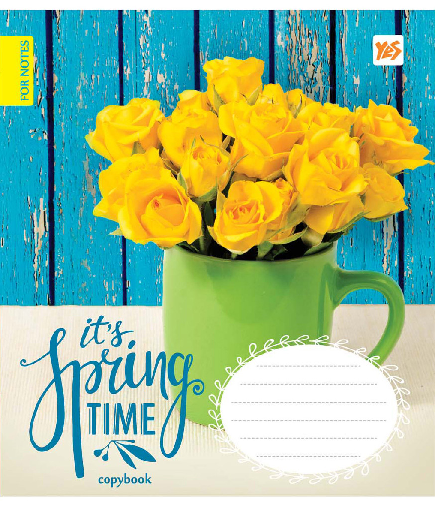 Тетрадь 12 кл YES Spring Time, 761348