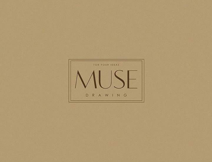 Блок для малювання на склейці "Drawing" А4+, 20 арк. "Muse" (2068)