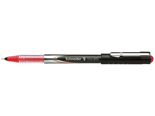 Ручка-ролер Xtra 805 Liquid roller 0,5 мм, червона, S8052
