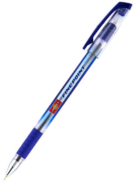 Ручка кулькова Fine Point, синя, UX-110-02 ***