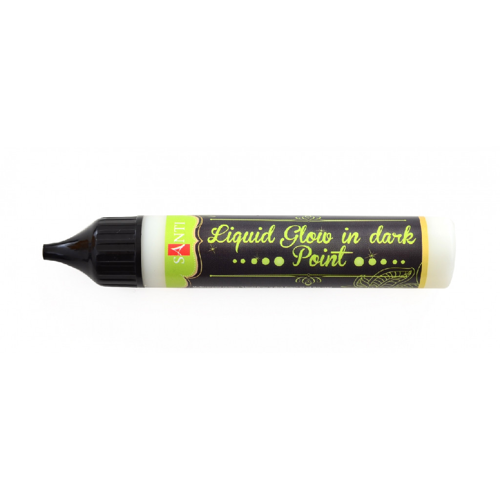 Гель-ЗD "Liquid glow in dark Point", бузковий, 742104