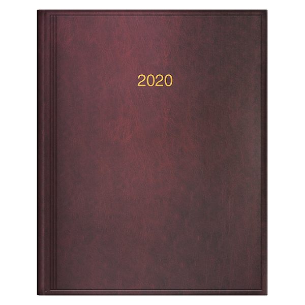 Щотижневик 2020 бюро Miradur, бордовий, 73-761 60 29
