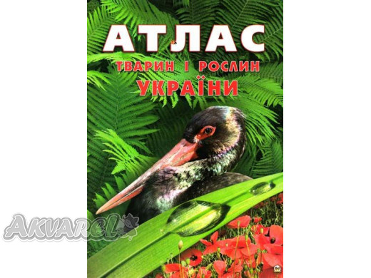 Книга "Энциклопедии: Атлас животных и растений Украины" (у) (3210)