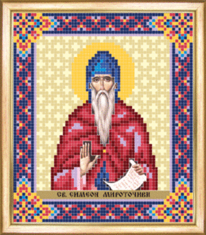 Схема для вышивания бисером иконы СБИ-103 "Симеон" 12*14 см ТМ "Чарівна мить"