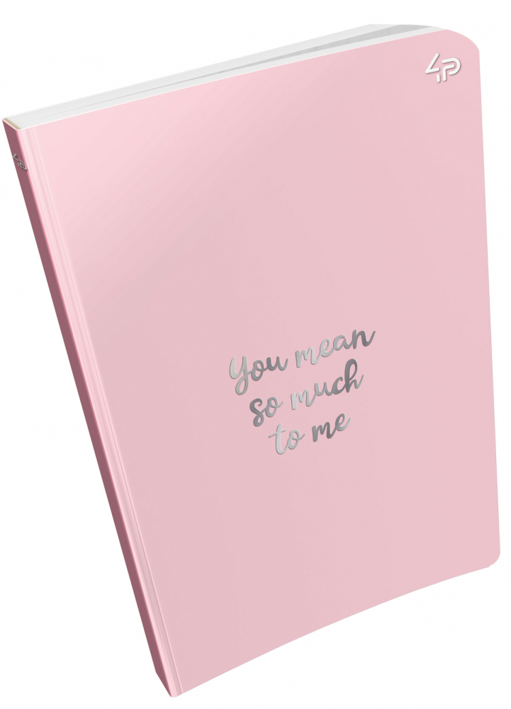 Блокнот А5 "Title note" pink, 902156, TM Profiplan 