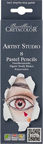Набор пастельных карандашей Artist Studio Line "Портрет" 8 шт, карт. коробка Cretacolor