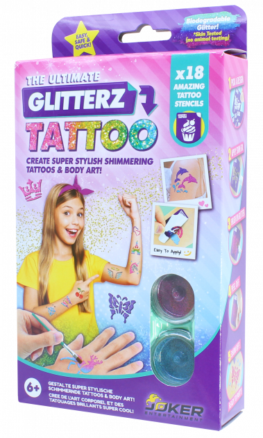 Набор для творчества "Сделай тату" GLITTERZ TATTOO, серия A, 32101A