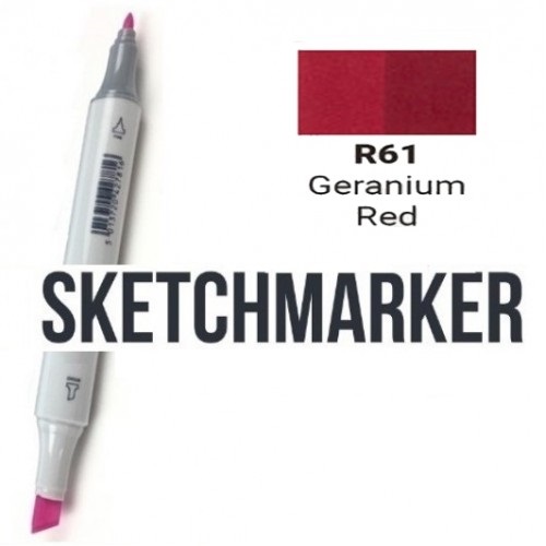 Маркер двосторонній SKETCHMARKER Червона герань, SM-R61