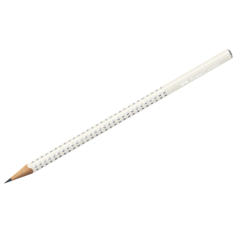 Карандаш чернографитный Grip Sparkle, кокосовое молоко, 118236Р Faber-Castell