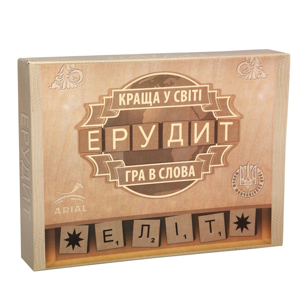 Гра настільна "Ерудит-Еліт" (у), ТМ "Arial"