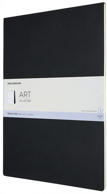 Записник Чорний для нарисів, Moleskine Art Pad А3, ARTSKPAD9