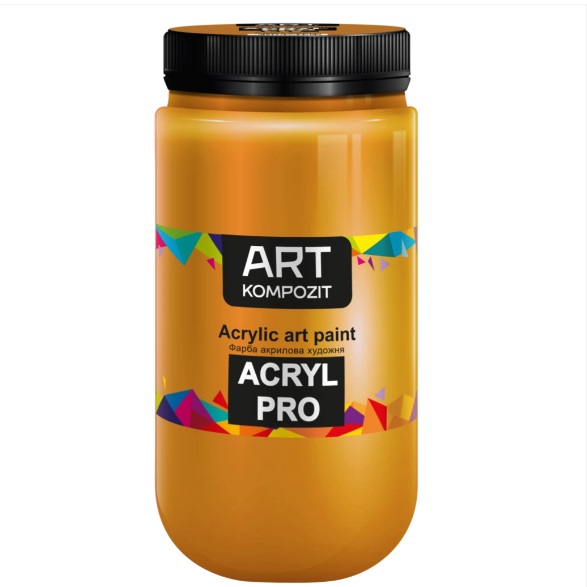 Фарба акрилова ART Kompozit 131 охра жовта 1 л