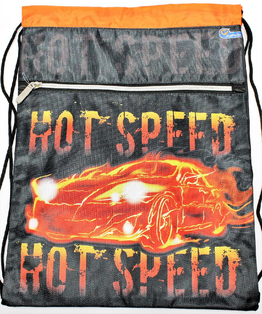 Сумка для взуття зі змійкою "Hot speed" 39*30 см, SM-18131