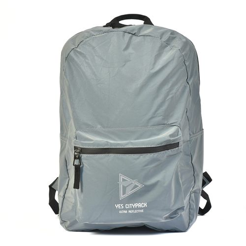Рюкзак молодежный YES R-03 "Ray Reflective" серый, 558595