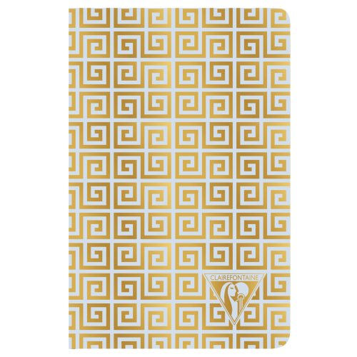 Блокнот 9*14 см 48 арк. Neo Deco NoteBook Spring, лін., на скобі, папір сл.кістка, синій, 193196C