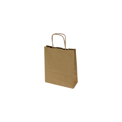 Крафт пакет с ручкой "Ecobag" 180*80*225, 90 г, коричневый, 10232030000