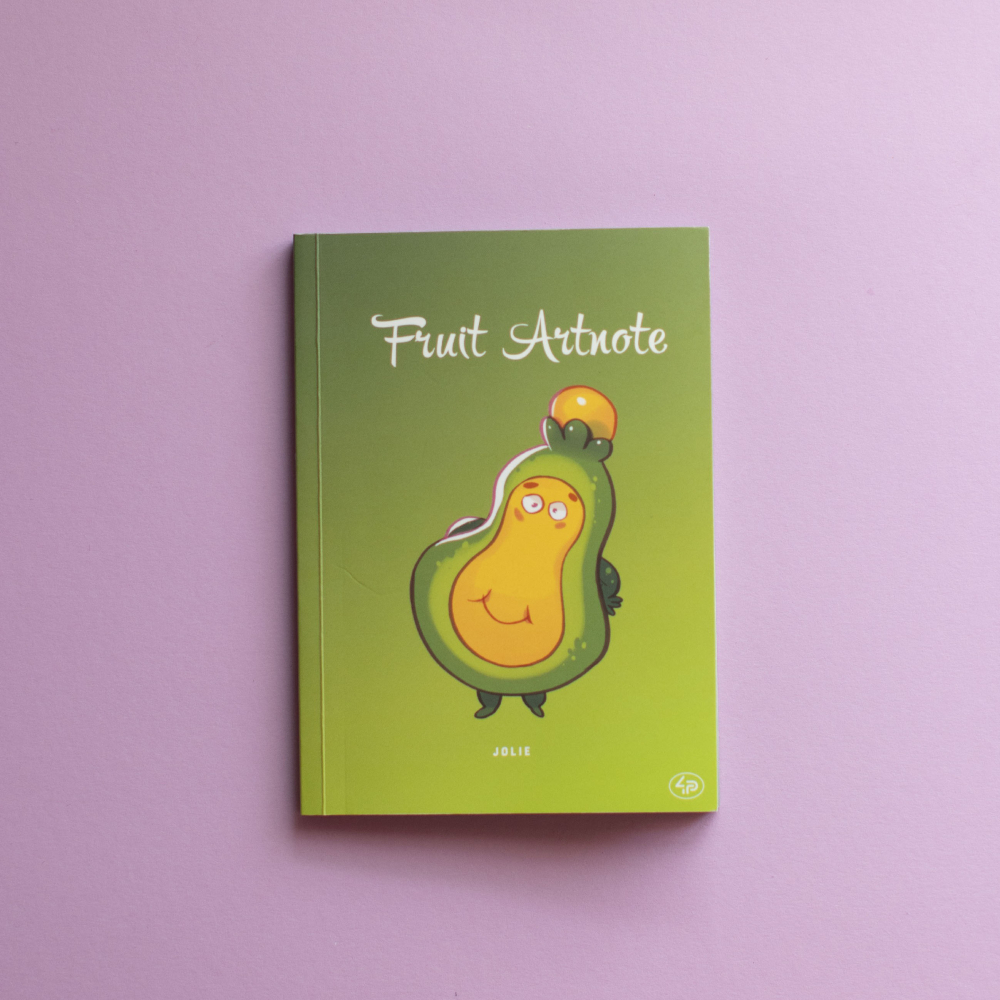 Блокнот B6 Fruit artnote "Jolie" avocado, 902859, TM Profiplan 