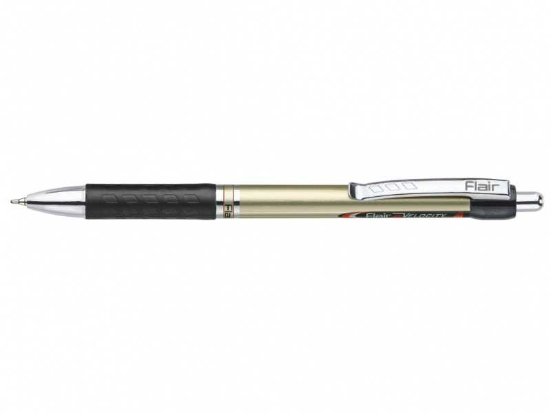 Ручка шариковая Flair 856 Velocity New черная, синяя (42744/42745)