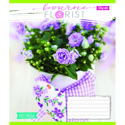 Зошит 24 лін. 1В Florist -18, 762548 (9199)