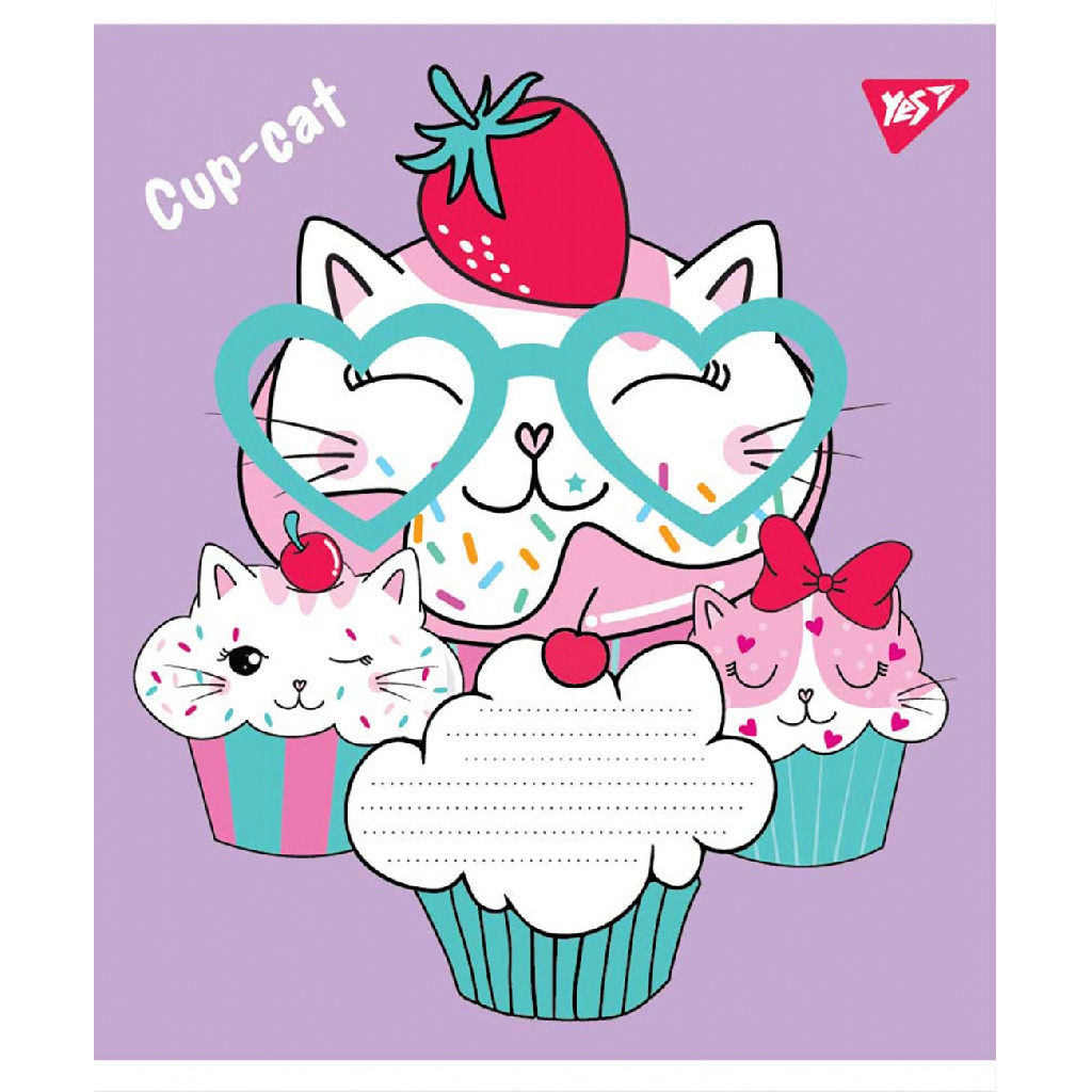 Зошит 12 кос. 1В Funny animals, 765773