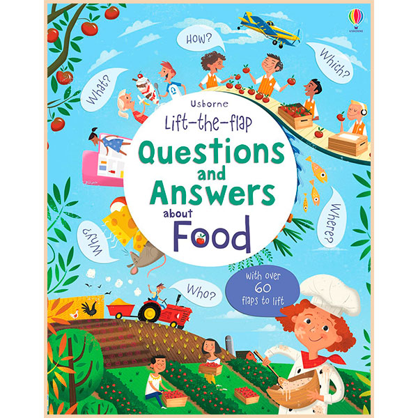 Книга "Lift-the-flap Questions and Answers about Food" (а) (8978)