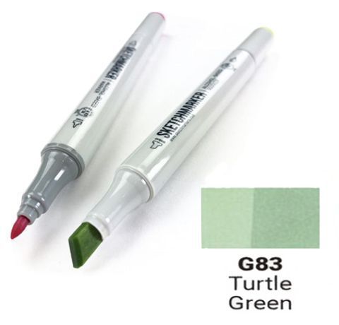 Маркер двосторонній SKETCHMARKER Зелена черепаха, SM-G83 3