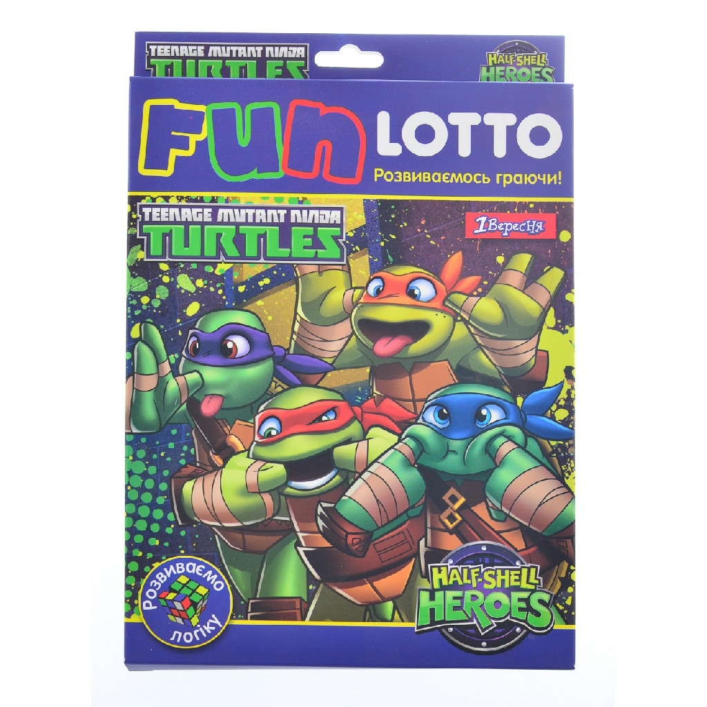 Набір ігровий "Funny loto - TMNT", 953697