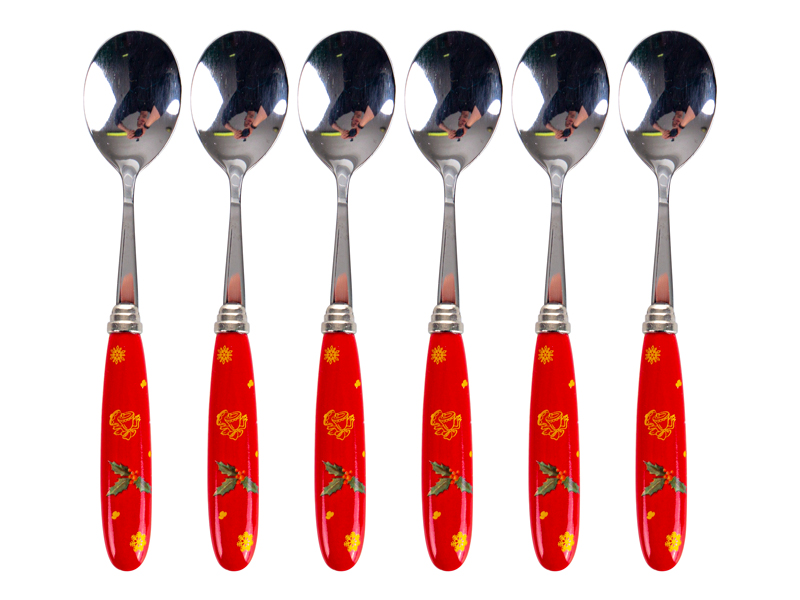 Набір чайних ложок "Christmas delight" 6 шт 12 см, 985-135 Lefard