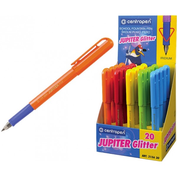 Ручка перьевая 2156\20 Jupiter Glitter, Centropen