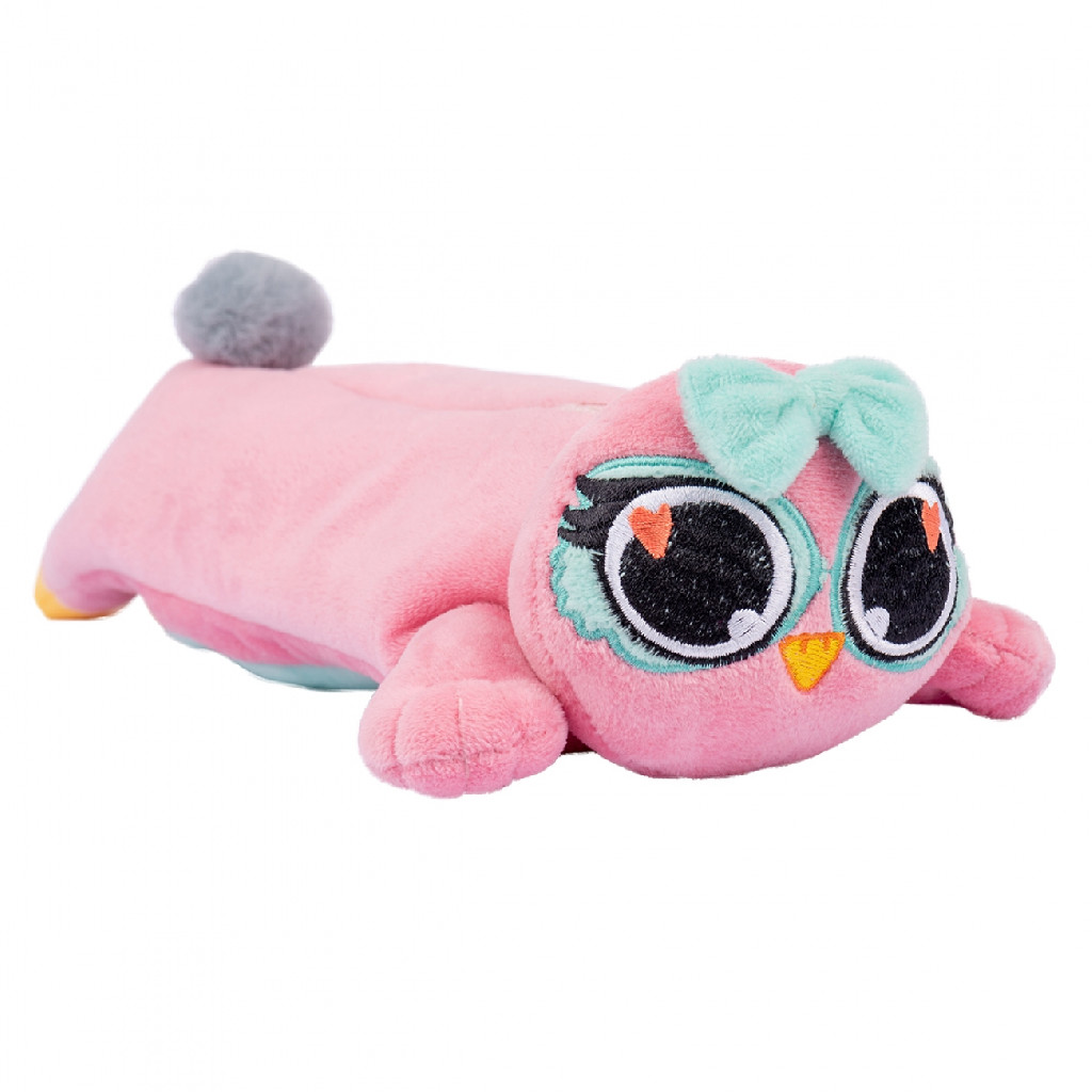 Пенал мягкий YES "Fluffy Friends", сова Салли, 533339