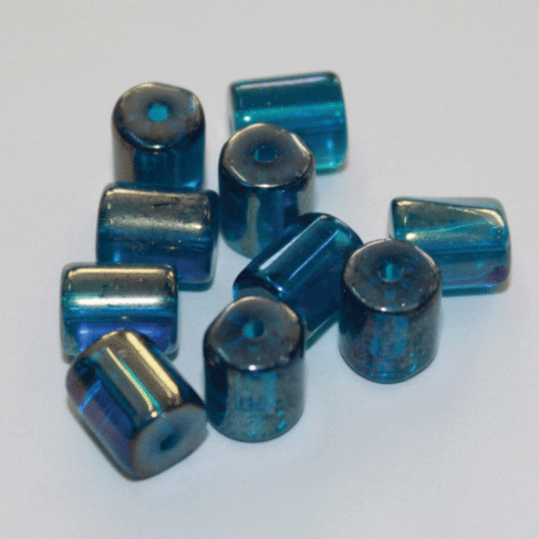 Бусины 6*8 мм, 50 г, rainbow 11056/114C Crystal Art