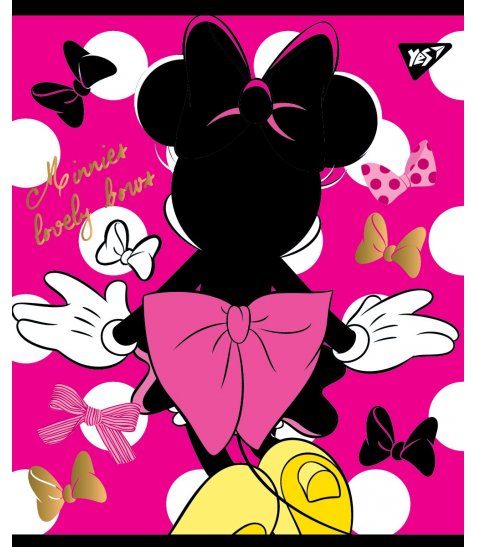 Зошит 12 кл. YES "Minnie Gold", 764211