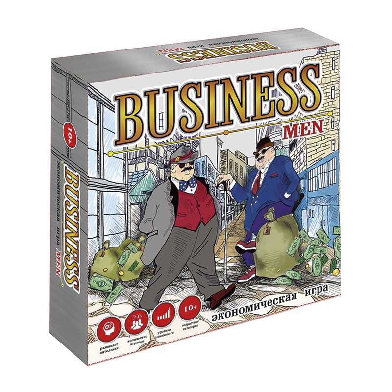 Игра "BusinessMen" (рус) 30556, ТМ "Strateg" 