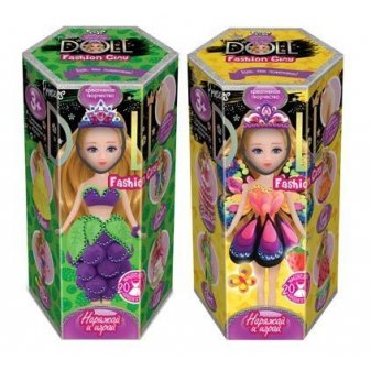 Набір креативної творчості"Princess Doll" малий укр (8). CLPD-02-01U,CLPD-02-02U