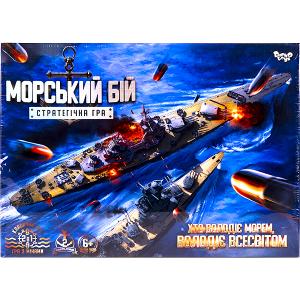 Настільна розважальна гра "Морський бій. Стратегічна гра" укр (5), G-MB-02U