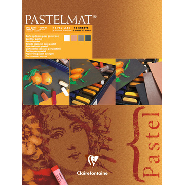 Папка для пастелі 18*24 см Pastelmat 12 арк. (360 г/м2), папір 4 кол., 96005C