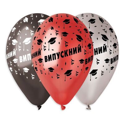 Куля повітряна 14" металік Випускний , 3103-0054