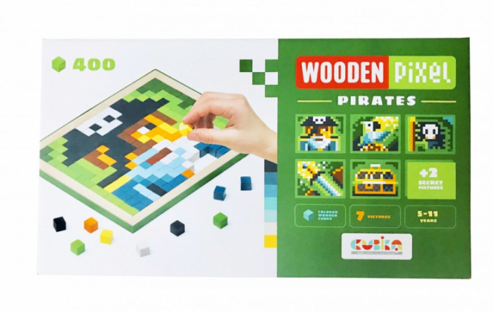 Мозаика "Wooden pixel 5" Cubika, 14910