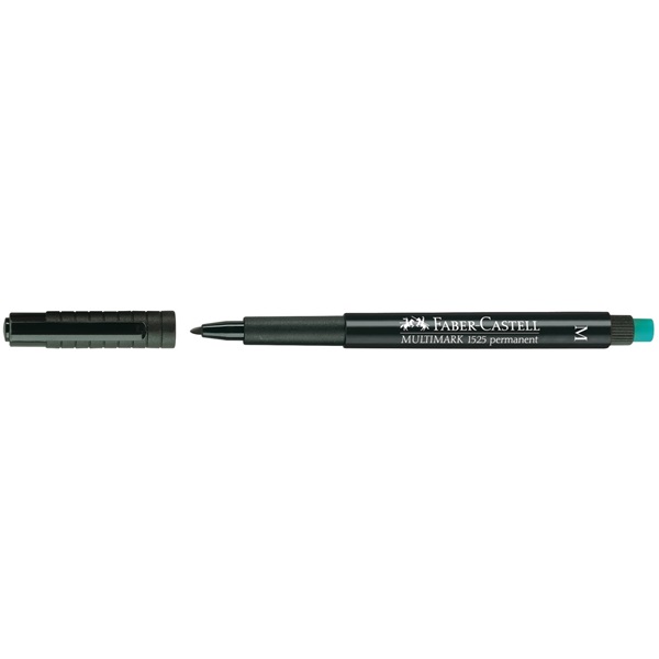 Маркер перманентный Multimark OHP`M 1523 1 мм черный, 152599 Faber-Castell