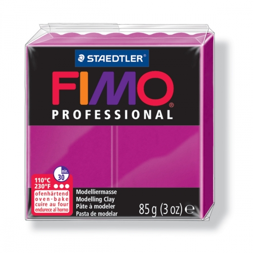 Пластика Professional, маджента 85гр. Fimo