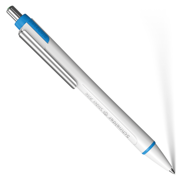Ручка кулькова Schneider Xite корпус білий (чорна), S133201