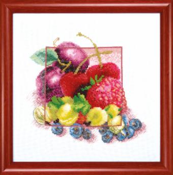 Набір для вишивання Crystal Art ВТ-1004 "Аґрус" 23*23 см, ТМ "Чарівна мить" 1