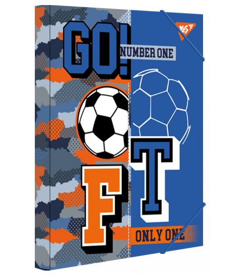 Папка для тетрадей картон В5 "Football", 491896 Yes
