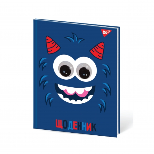 Щоденник шк. жорсткий (укр.) "Monster", 911312 Yes