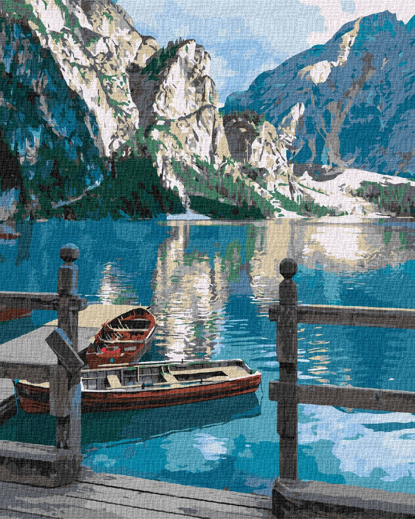 Картина по номерам 40*50 см "Горный покой", KHO2763
