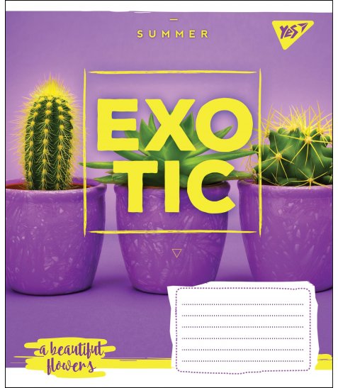 Зошит 48 кл. YES "Summer Exotic", 764769
