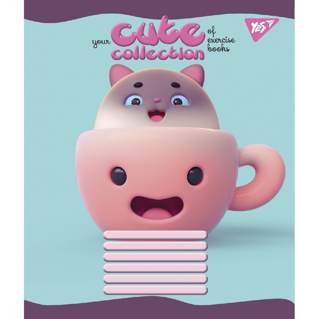 Тетрадь 12 лин. YES Cute collection, 765799
