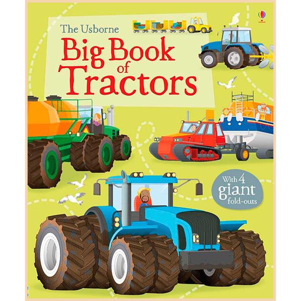 Книга "Big book of Big Tractors" (а) (8977)