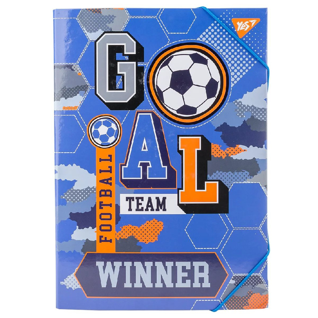 Папка для праці картон А4 "Football", 491904 Yes